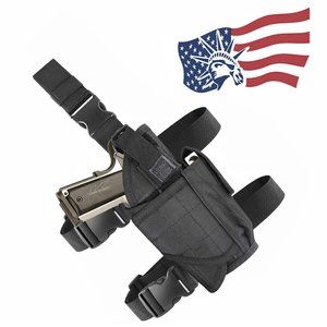 Drop Leg Holster Black-Right